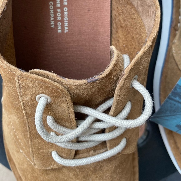 Toms Brown Suede Shoes Mens Size 10 - Picture 8 of 10